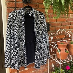 Navy Crown & Ivy Sweater